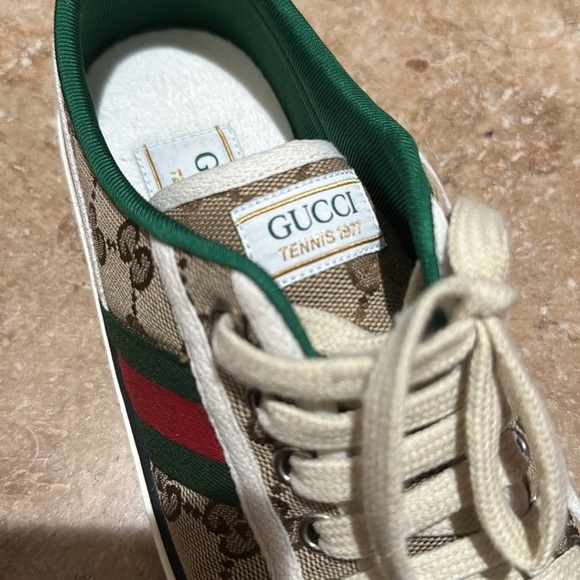 WOMEN'S GG GUCCI TENNIS 1977
SNEAKER- worn only once - Picture 4 of 6